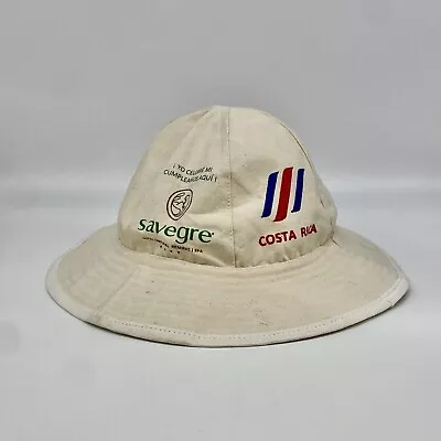 Costa Rica Bucket Sun Savegre Hotel Spa Costa Rica Birthday Vacation Canvas Hat • $15.95