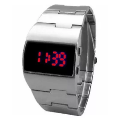 NEW Military Fashion Digital Electronic Blue LED Men Wrist Watch Luxury • $27.47