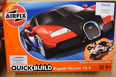 Airfix Quick Build Model Bugatti Veyron 16.4 Snap Together Model • $8