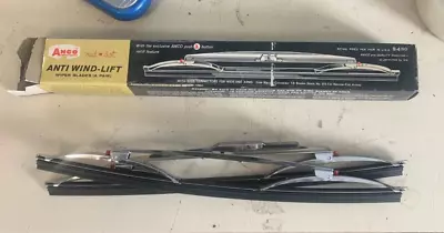 VINTAGE NOS ANCO  820-13 Inch Wiper Blades Chrome Red Dot • $36