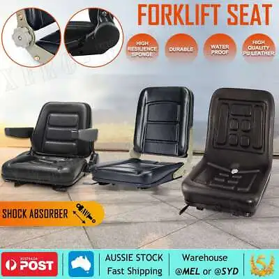 Tractor Seat Chair Forklift Excavator Mower Universal Suspension Replacement AU • $65.99