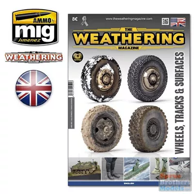 AMM4524 AMMO By Mig The Weathering Magazine #25 - Wheels Tracks & Surfaces • $24.84