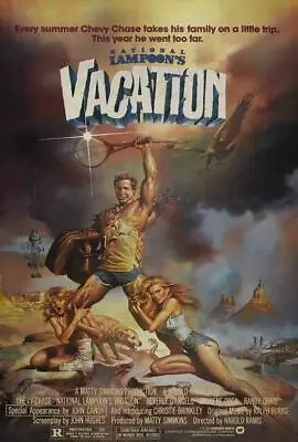 $22.95 • Buy NATIONAL LAMPOON'S VACATION Movie POSTER 27 X 40 Chevy Chase, B