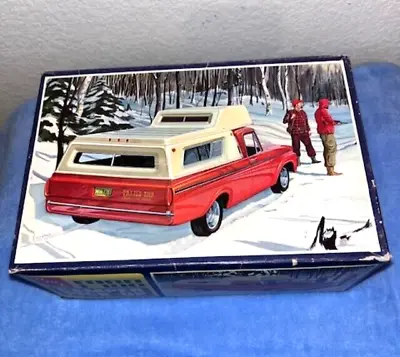 AMT T295-200 1963 FORD F-100 CAMPER PICK-UP Model Kit 1:25 Sealed Parts With Box • $438.38