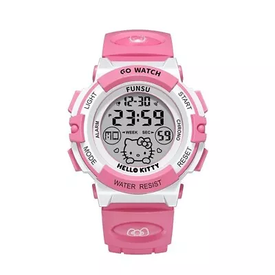 Original Waterproof Hello Kitty Watch Joint Watch Student Sportss • $42.99