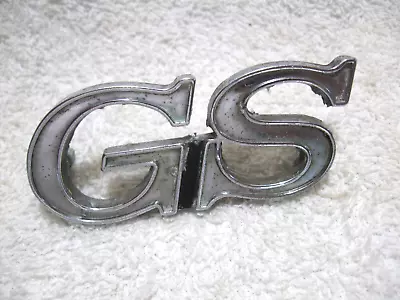 Vintage Collectible Metal GS Emblem-BUICK-2 Door-350-400-455 • $51.47