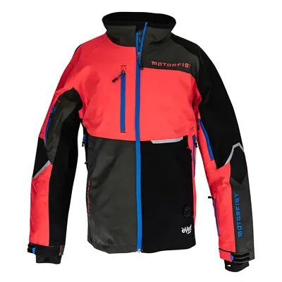 Motorfist Rekon X Pink/Black Snow Jacket Men's Sizes SM - 2XL • $98.99