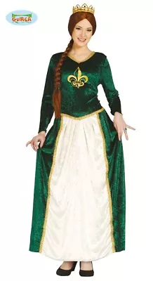 £30.99 • Buy Fiestas Guirca Ladies Medieval Queen Middle Ages Fiona M 38-40 Size 10-12