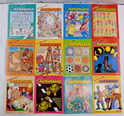 27 HIGHLIGHTS Mathmania Workbook Lot Homeschool Teacher Class Math Puzzlemania • $46.99