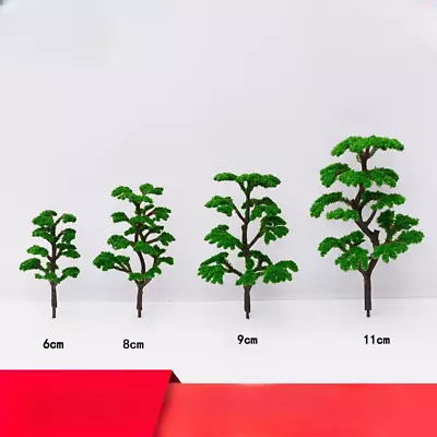 20PC Miniatures Pine Cypress Tree HO/OO Scale Forest Plants Sand Table Model • $11.99