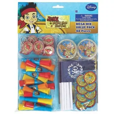 Jake And The Never Land Pirates Kids Birthday Party Favor Mega Mix Value Pack • £19.83