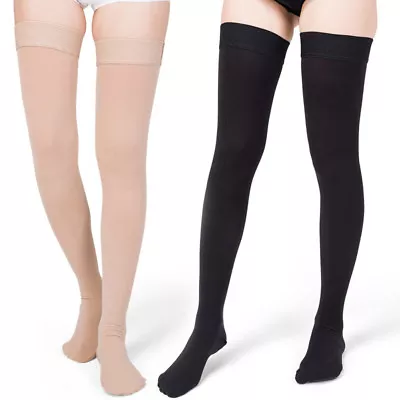 Compression Stockings 20-30 MmHg Men Women Medical Socks Varicose Veins Swelling • $27.17