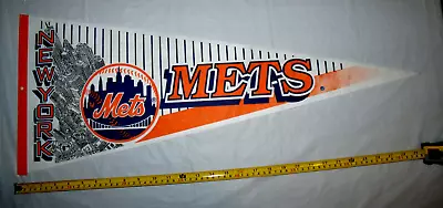 New York Mets 1994 City Buildings Original Full Size Pennant EXC • $12.99