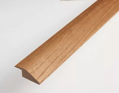 7mm Golden Oak Solid Oak Ramp For Wood Floors Trim Door Threshold Bar Reducer UK • £63.97