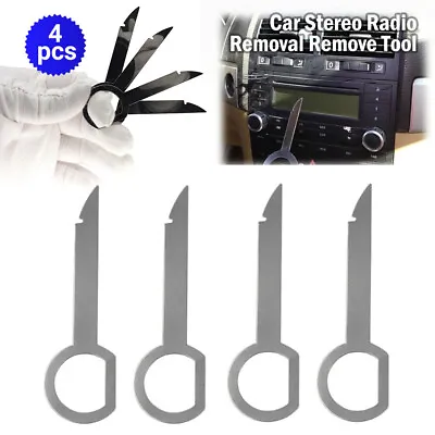 Car Stereo Radio Removal Remove Tool 4 Keys For Audi For Mercedes-Benz VW • £3.56