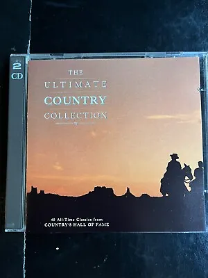 The Ultimate Country Collection Used 40 Track Compilation Cd 50s 60s 70s 80s 90s • £2.99