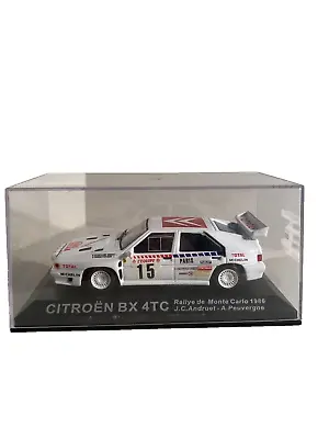 Ixo / Deagostini Rally Car - 1986 Citroen Bx-4tc - 1/43 Scale Model Car • £14.95