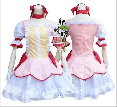 Puella Magi Madoka Magica‎ Cos Kaname Madoka Cosplay Costume Dress • $36