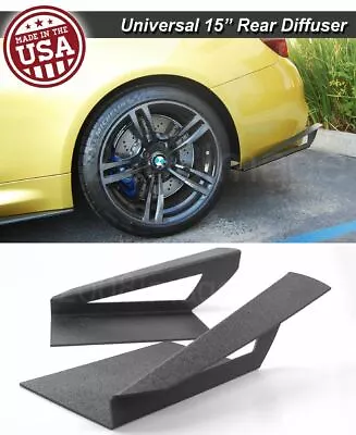 15  G3 Rear Bumper Wing Lip Apron Splitter Diffuser Canard W/ Vent For Chevy • $40.98