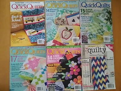 $12 • Buy Quilting Magazines Lot Of 18 The Quilter, Quilt Life, McCalls Quick Quilts+more