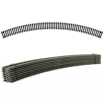 8 NEW R609 HORNBY 3rd RADIUS DOUBLE CURVE NICKEL SILVER THIRD TRACK PIECES PACK • £19.99