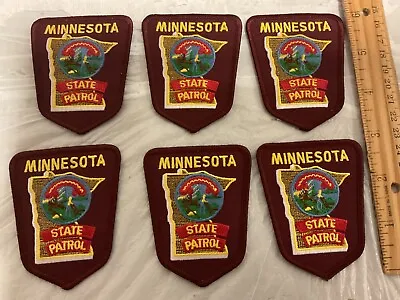 Minnesota State Patrol Hat  Size Collectable Patch 6 Total All New • $11.95