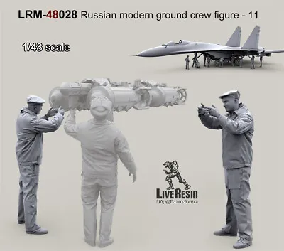 £11.35 • Buy Live Resin 1/48 Modern Russian Avia Ground Crew Vol. 11