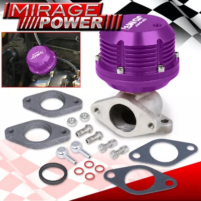 Turbocharger Horse 35mm 38mm Aluminum Wastegate Manifold Bypass Purple • $37.99