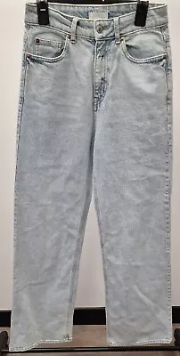 Jeans H & M Light Wash Blue Uk Size 10 T2750 DC170 • $18.64