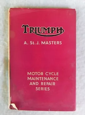 Triumph Pre Unit Motorcycle Manual Vintage Book 1937-48 Tiger T100 5t Speed Twin • $29.99