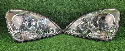 LEXUS LS430 2001-2003 HID Chrome Head Lights Lamps Pair Oem Jdm Used • $500