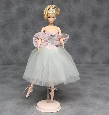 1998 Mattel Barbie As MARZIPAN In Nutcracker Ballet With Stand • $15.99