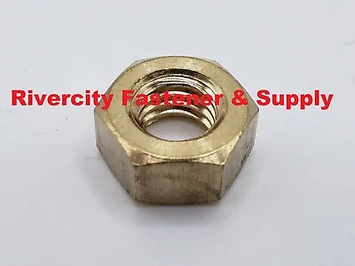 M4-0.7 Brass Hex Nut M4 X .7 Nuts 4mm X 0.7 Coarse Thread M4x.7 • $9.88