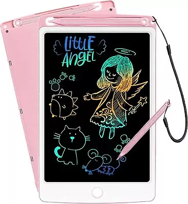 LCD Writing Tablet 10 Inch Drawing Tablet Kids Doodle Board Colorful • $9.99