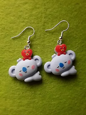 Novelty Cute BT21 BTS Inspired Earrings Korea Asia K Pop KOYA • £3.99