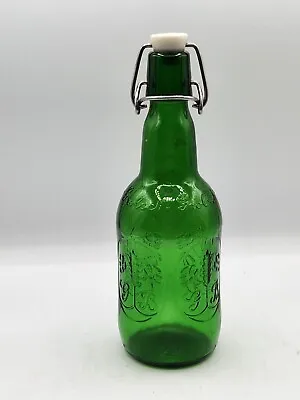 $14.99 • Buy Vintage 16 Oz. One Pint Grolsch Brewery Green Swing Top Lid Glass Bottle Holland