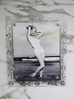 Vintage 10 X12  Kodak Photograph Of Marilyn Monroe At Long Island's Tobay Beach • $499.99