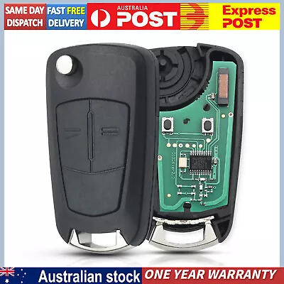 2 Button Remote Control Key Fob For HOLDEN ASTRA H 2005-2009 Complete Flip HU100 • $26.99