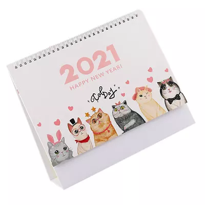 Daily Desk Calendar 2021 Year Calendar Monthly Planner Calendar • £12.49