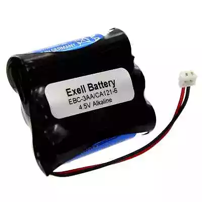 Exell 4.5V Door Lock Battery Fits VingCard Type 3 LCU Classic Mag • $9.95