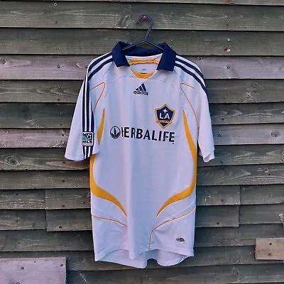 £52.99 • Buy Adidas LA Galaxy 2007-08 Home Kit [#23 David Beckham] Shirt S (Small) MLS