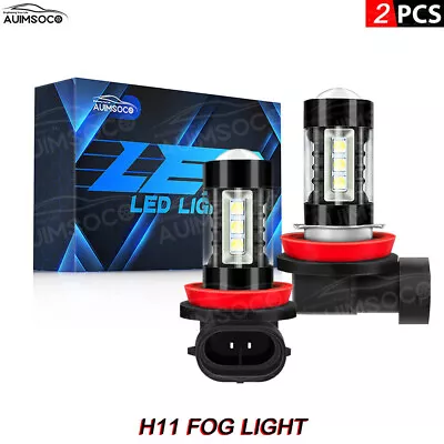 For Saab 9-7x 2005-2009 LED Fog/Driving 2pcs Bulbs H11 Fog Light White Kit • $18.99