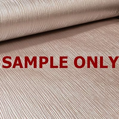 £1.49 • Buy Metallic Rose Gold Shimmer Plain Cassiel Textured Free Match Wallpaper WD0002