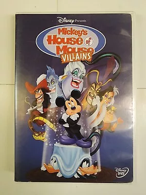 DISNEY - Mickey's House Of Mouse Villains (DVD 2002) FREE SHIPPING • $11.88