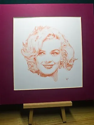 Original Painted Portrait Of Marilyn Monroe • £35