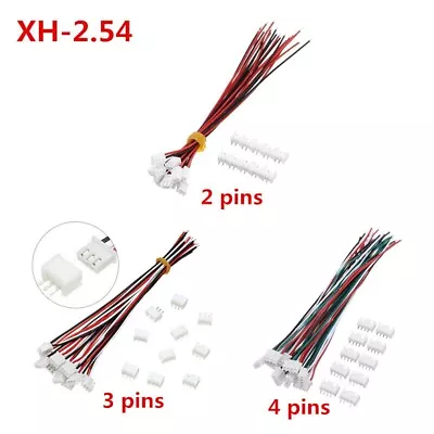 Efficient JST XH2 54mm Connector Set 10 Sets For Seamless Connectivity • $6.03