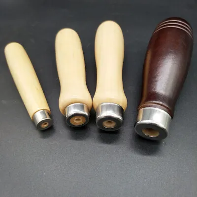 $8.51 • Buy Ergonomic Tool Handheld Wooden File Handle Durable Parts Replacement Woodworking