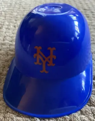 New York Mets MLB Baseball Miniature Souvenir Plastic Batting Helmet 5x3 • $12