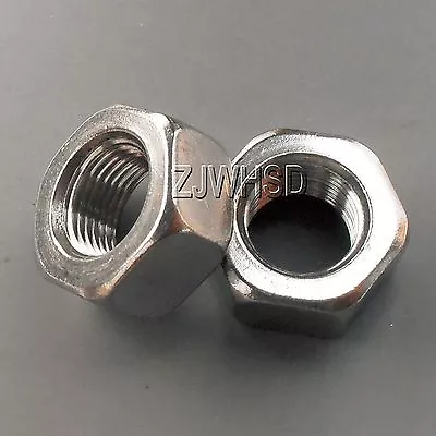 2pcs M14 X 1.5 Mm Pitch Stainless Steel Left Hand Fine Thread Hex Nut Metric • $4.89