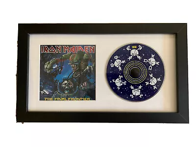 Iron Maiden Di’Anno Harris & Murray Signed Auto Framed CD Display BAS Certified • $767.64